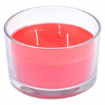 Paris Prix Bougie Parfumée 3 Mèches  Essentiel  13cm Fraise