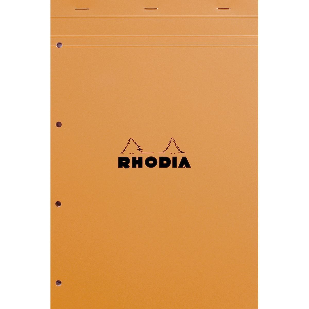 RHODIA Bloc note perforé 4 trous 21x31,8cm 160 pages petits carreaux 5x5 coloris aléatoire