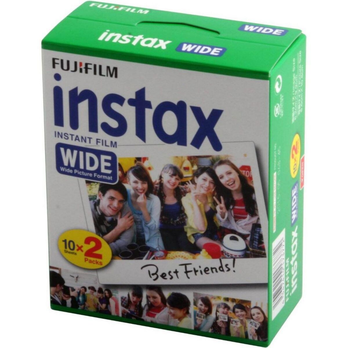 FUJIFILM Papier photo instantané Instax Wide (x20)