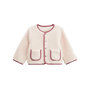 Voir la diapositive 1 : Petit Béguin Veste enfant en sherpa Matcha