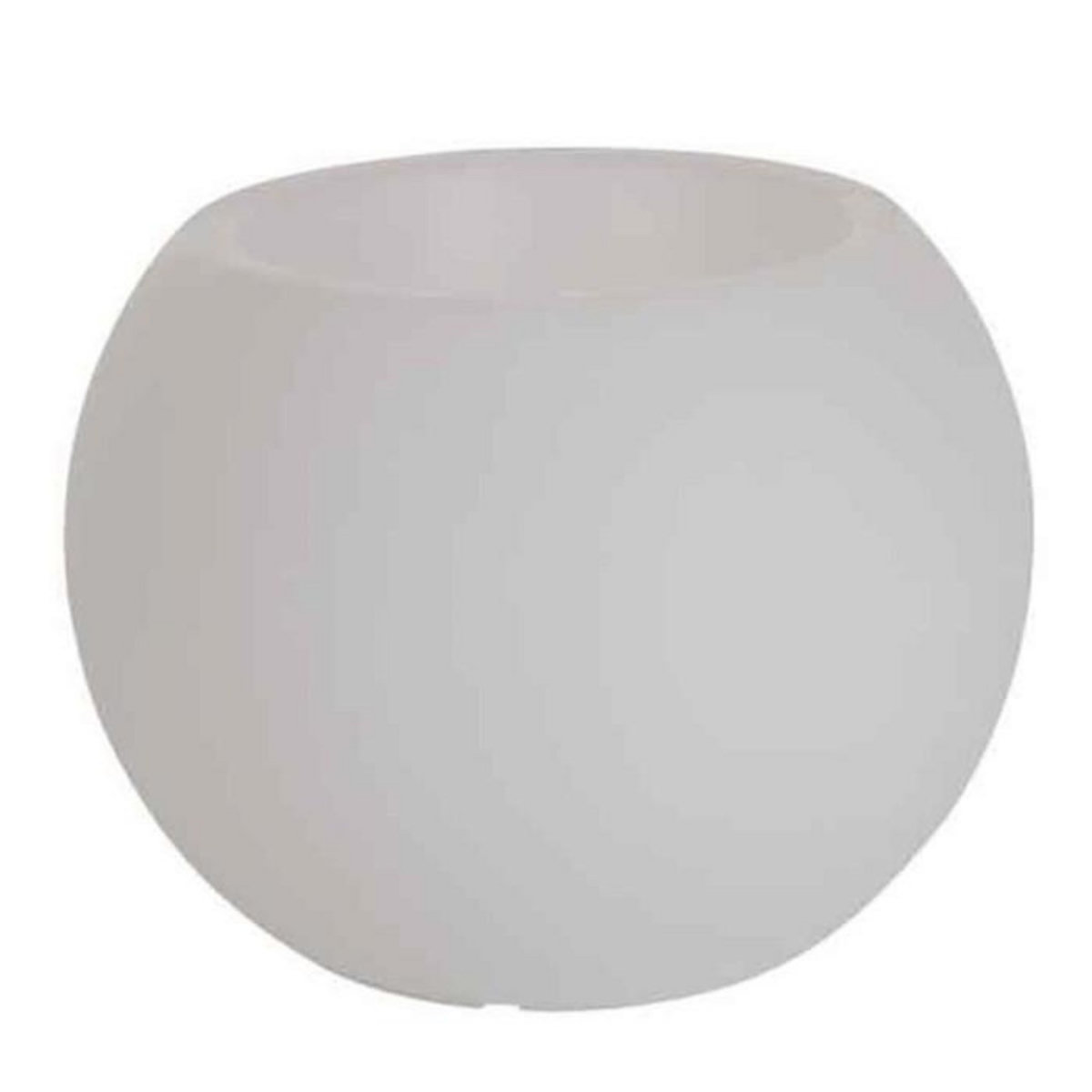 Paris Prix Lampe d'Extérieure & Pot de Fleurs  Outdoor  56cm Blanc