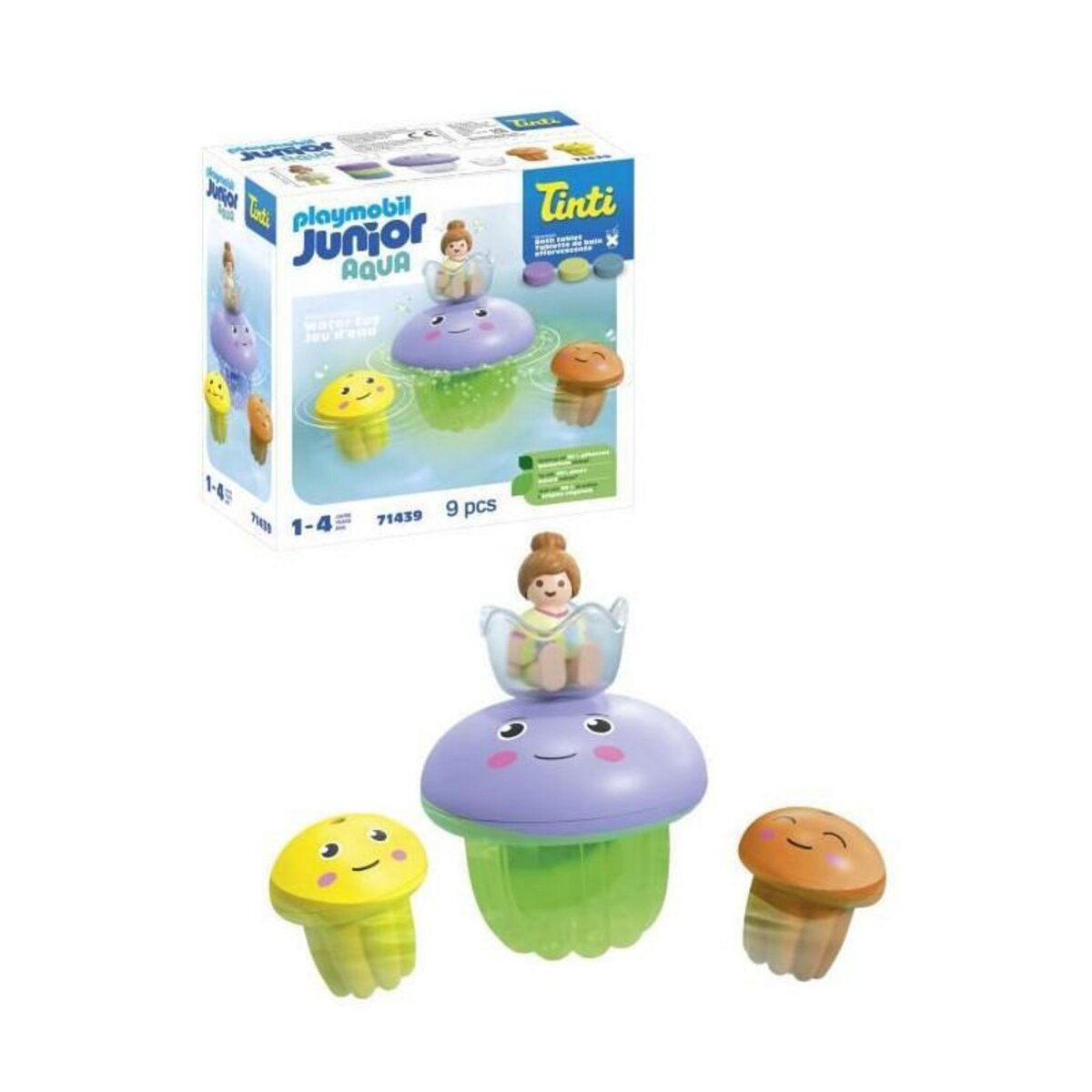 PLAYMOBIL PLAYMOBIL JUNIOR - 71439 - Junior AQUA Tinti Méduses