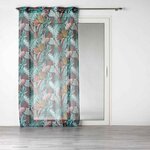 Paris Prix Rideau Voilage à Œillets  Jacala II  140x240cm Bleu