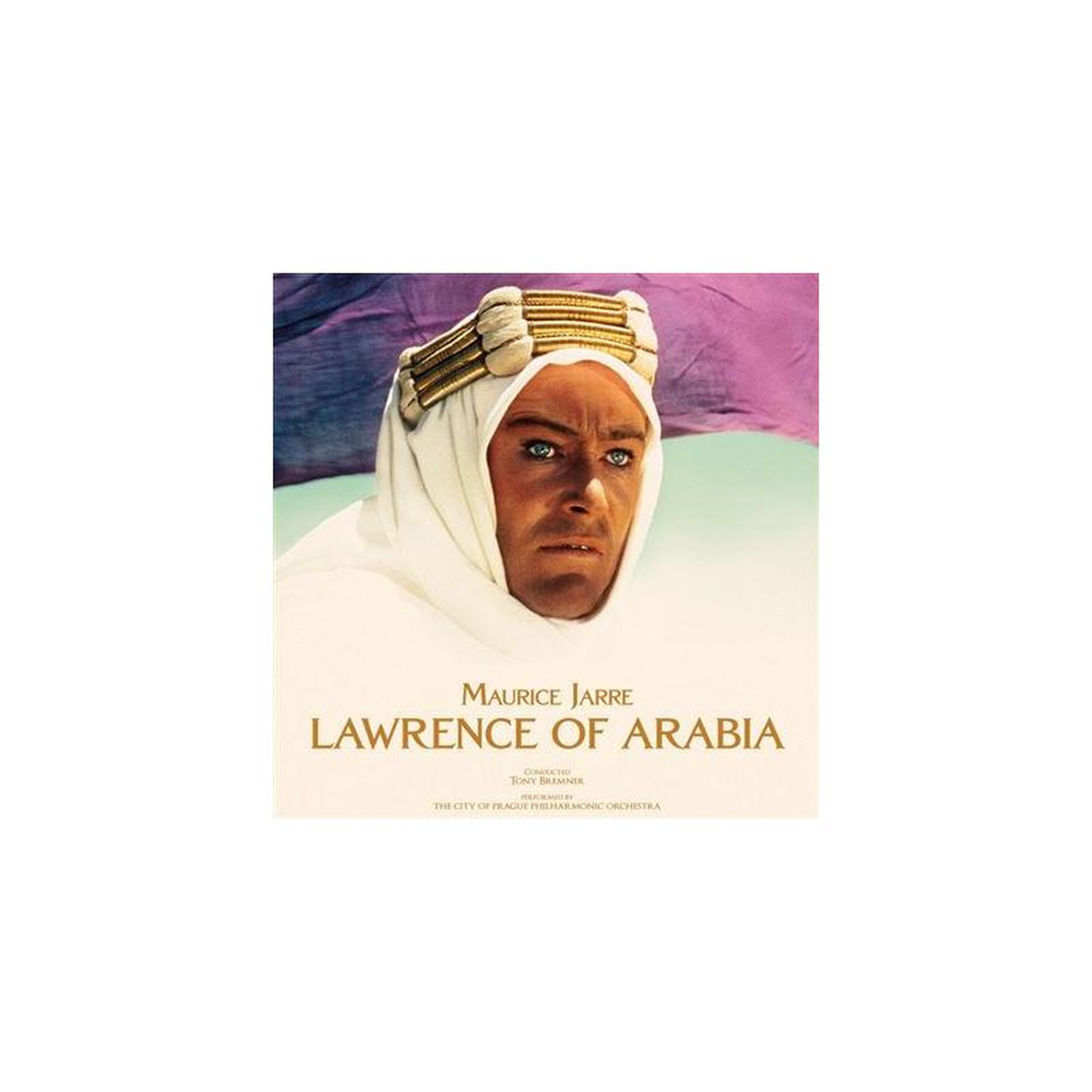 Cdt vinyl 33t 2 disques lawrence of arabia film score maurice jarre tony bremner