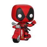 Funko Figurine Funko Pop Rides Deadpool on Scooter