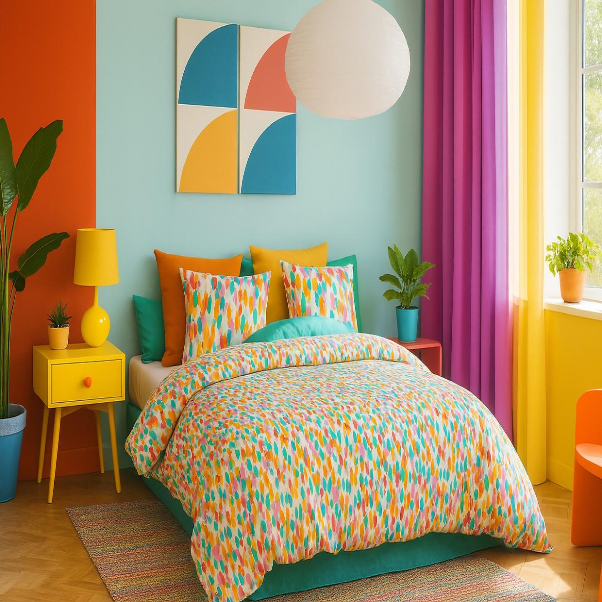 Les Ateliers du Linge Parure housse de couette 100% coton poppy. Coloris disponibles : Bleu, Gris