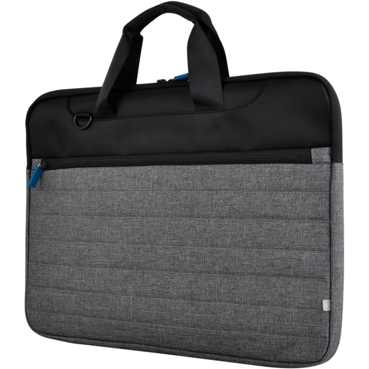 ESSENTIEL B Sacoche 17'' Classic gris/bleu
