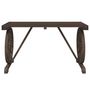 Voir la diapositive 4 : VIDAXL Table de jardin 115x55x65 cm bois de sapin massif