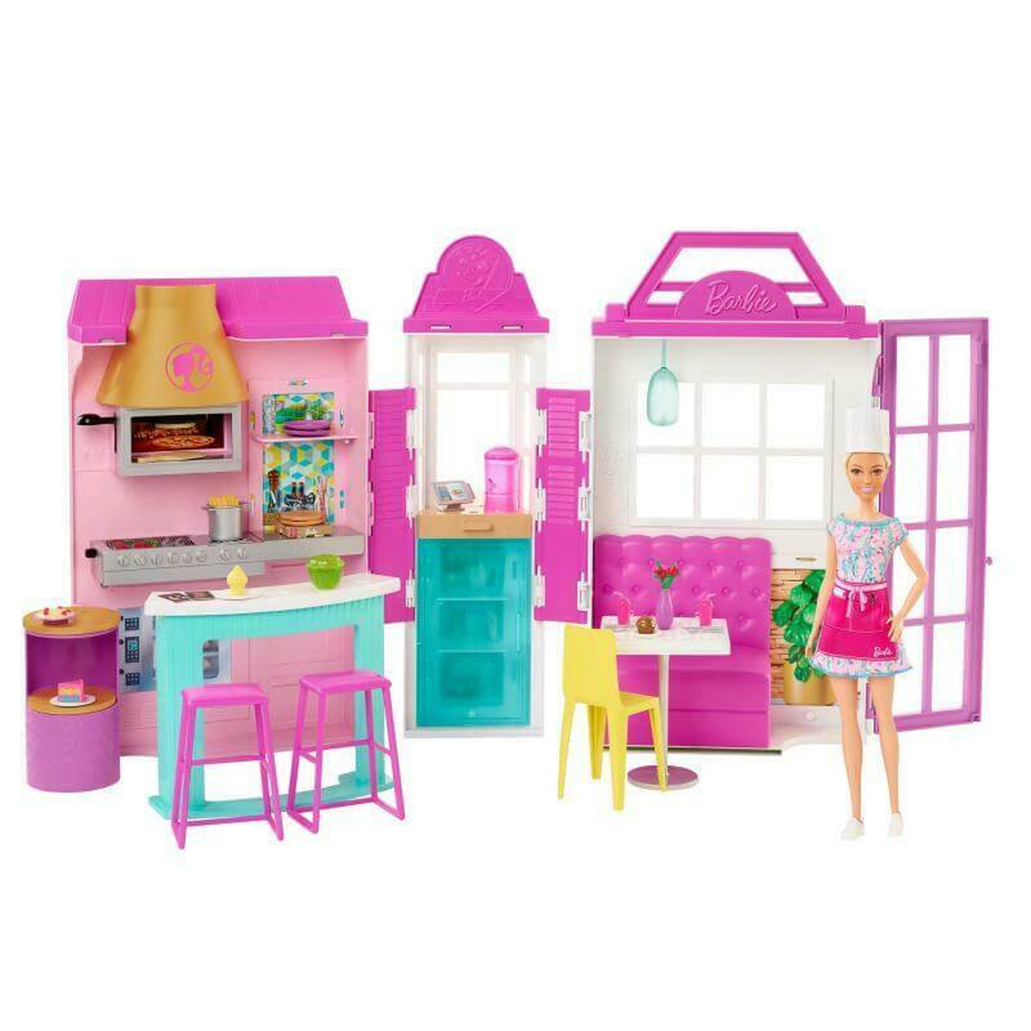 Voir la diapositive 1 : MATTEL barbie  le restaurant de barbie