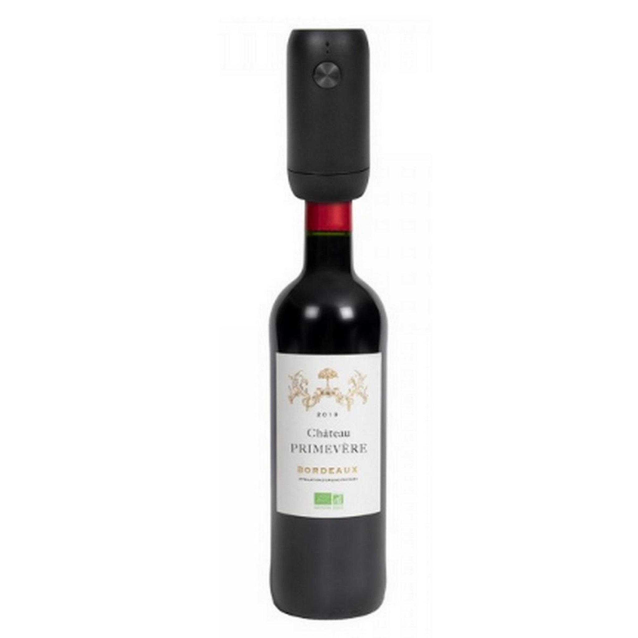 Voir la diapositive 4 : LIVOO Bouchon à vin automatique sous vide noir - gs169n