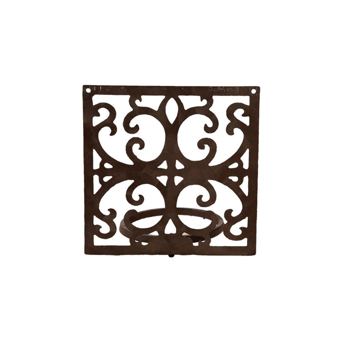 ESSCHERT DESIGN Porte-pot en fonte classique - 19,8 x 16,5 x 20,3 cm - Esschert Design