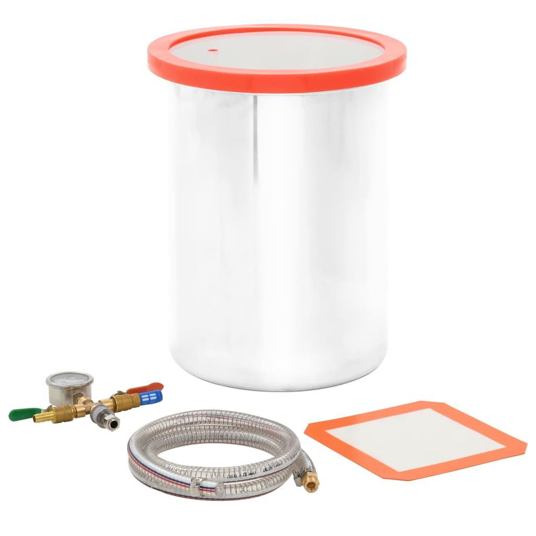 Voir la diapositive 2 : VIDAXL Chambre sous vide Acier inoxydable 22,7 L