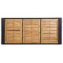Voir la diapositive 5 : VIDAXL Ensemble de bar de jardin 7 pcs et coussins Resine tressee Noir