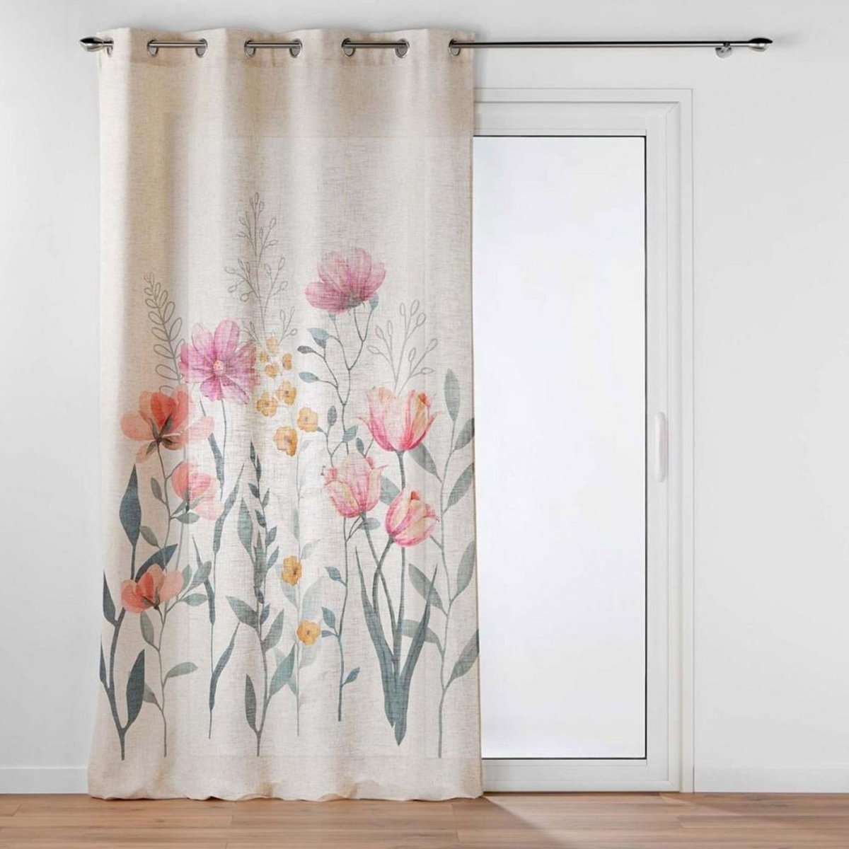 Douceur d'Intérieur Rideau à œillets 140x260 Aquarellis