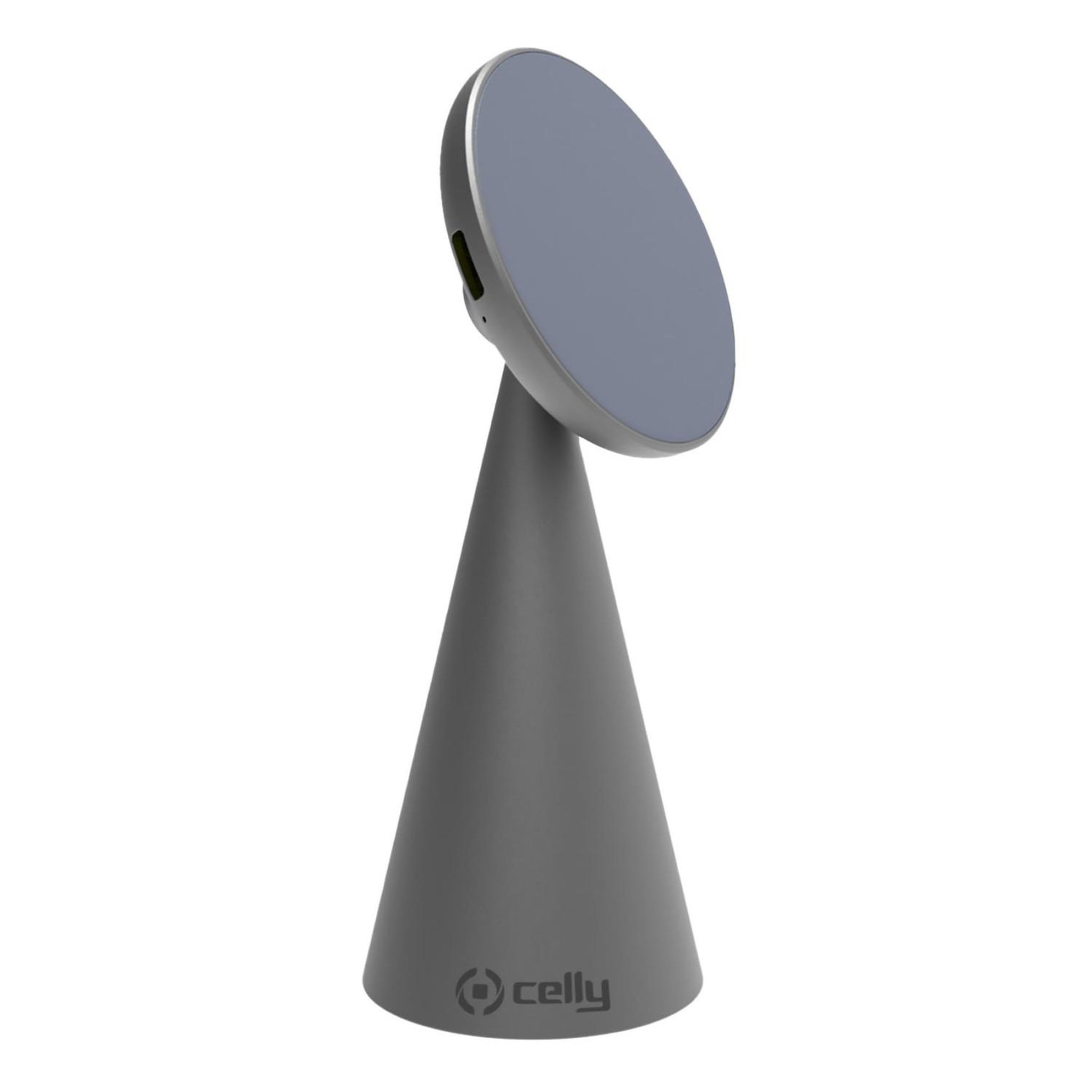 Voir la diapositive 3 : CELLY Celly MAGSTANDCHARGE chargeur d'appareils mobiles Smartphone Argent USB Recharge sans fil Intérieure
