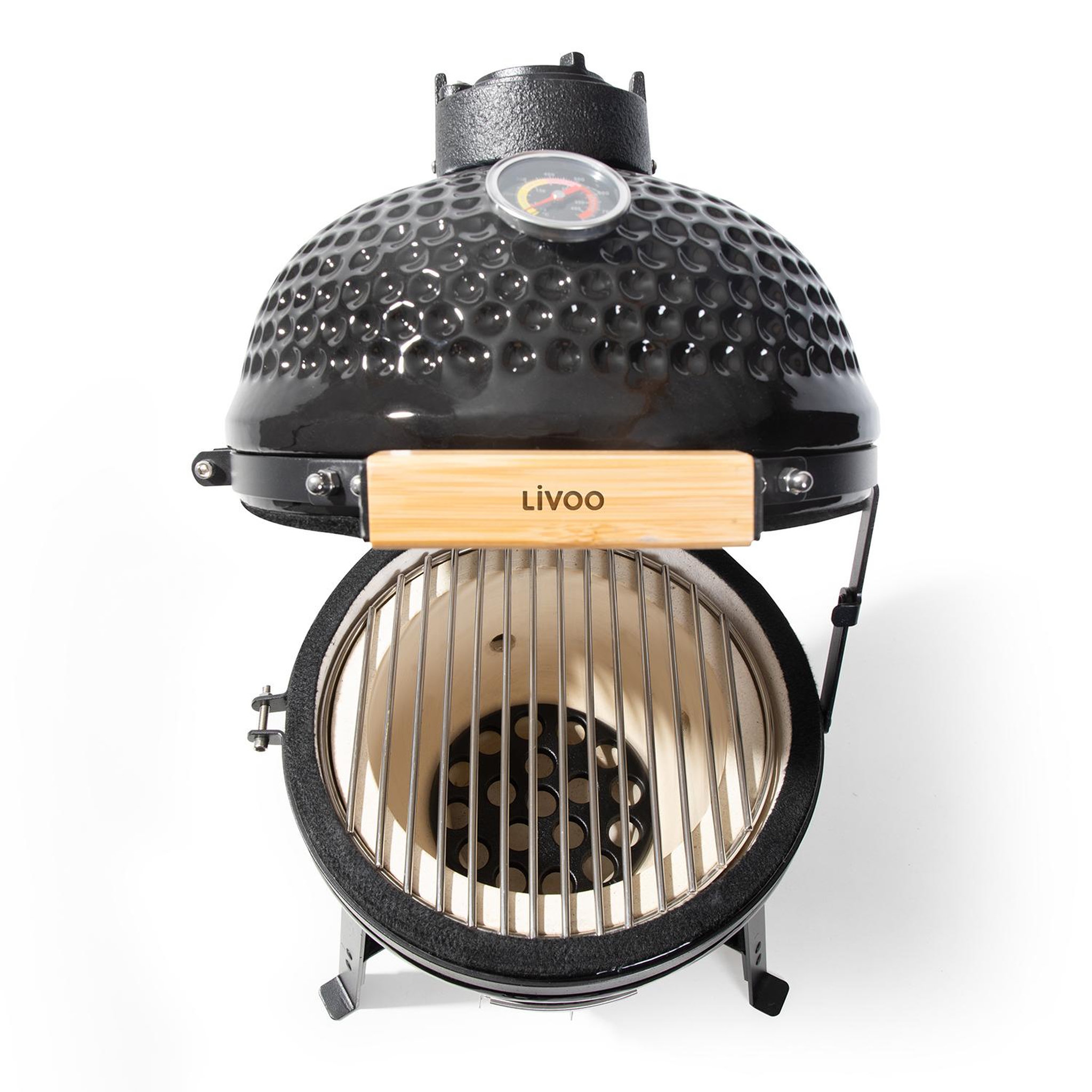 Voir la diapositive 3 : LIVOO Barbecue à charbon 27cm céramique - doc283