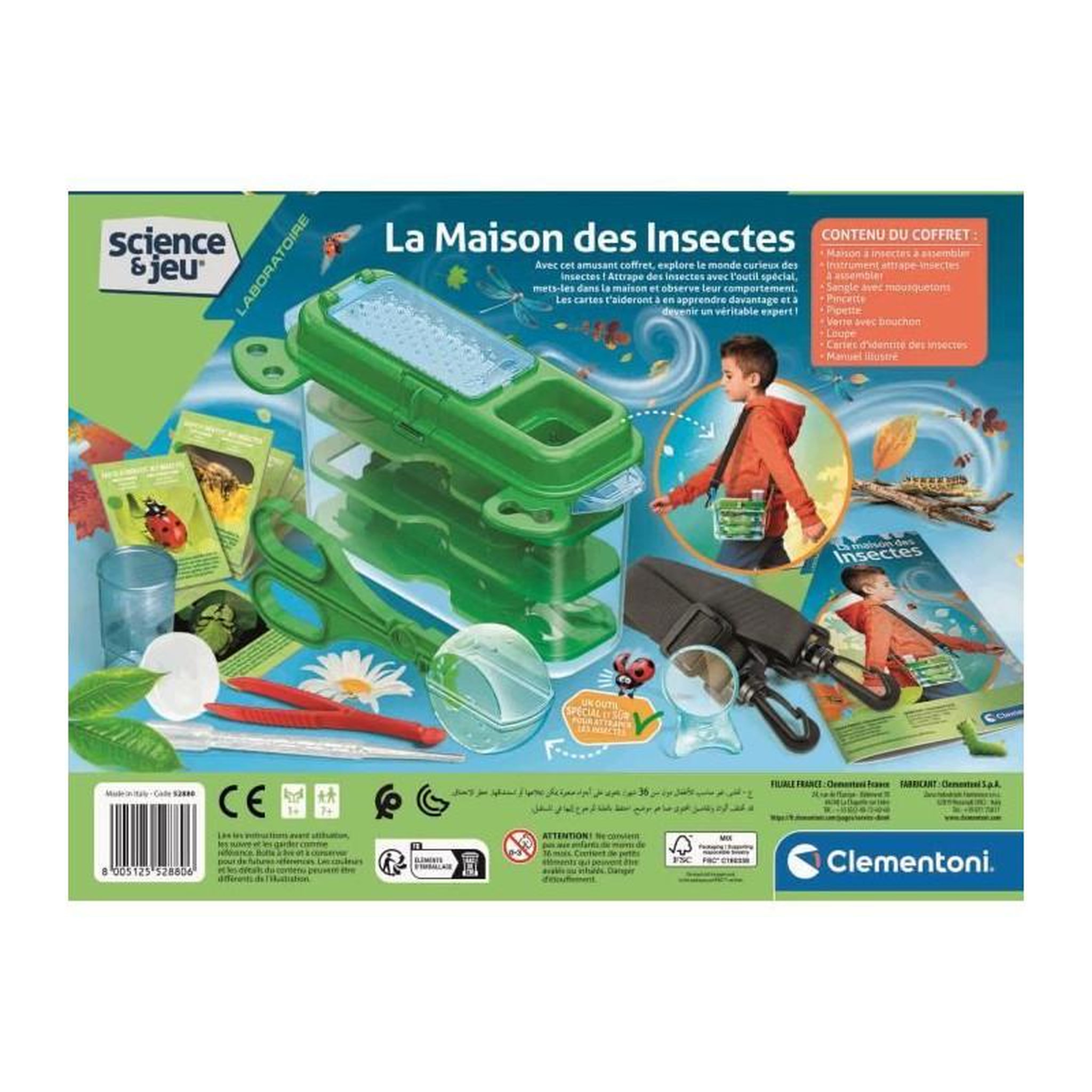 Voir la diapositive 6 : CLEMENTONI La maison des insectes CLEMENTONI