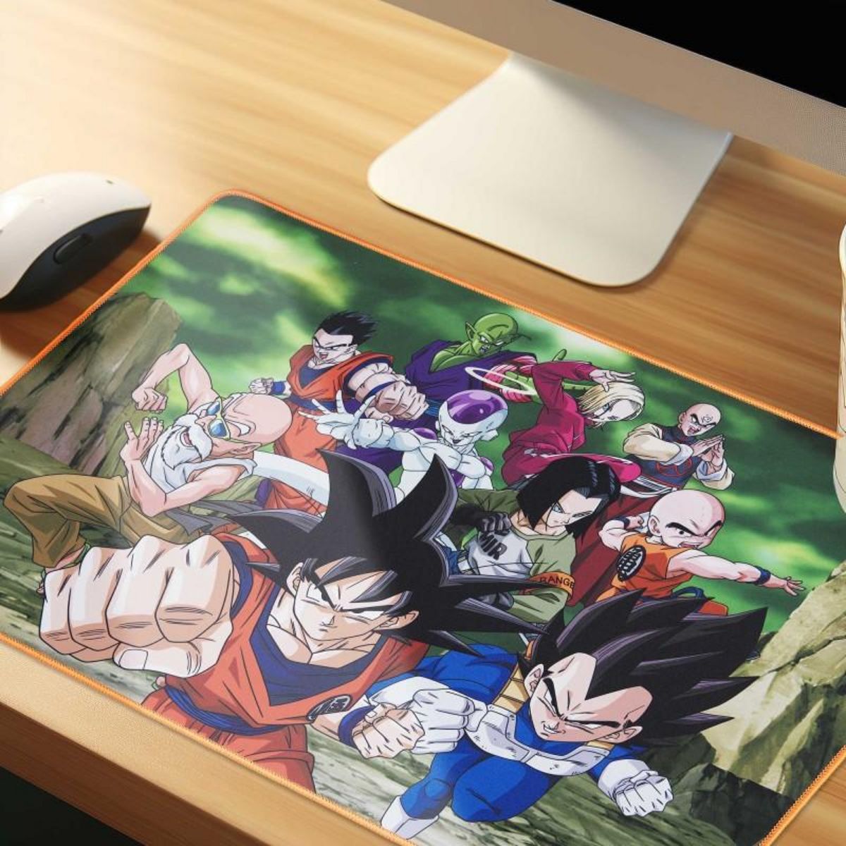 Subsonic Tapis de souris XXL gamer DBZ Dragon Ball Z