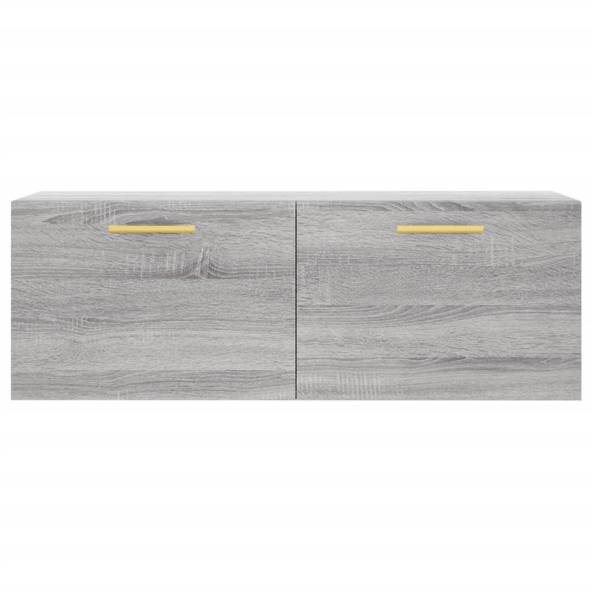 Voir la diapositive 5 : VIDAXL Armoire murale sonoma gris 100x36,5x35 cm bois d'ingenierie