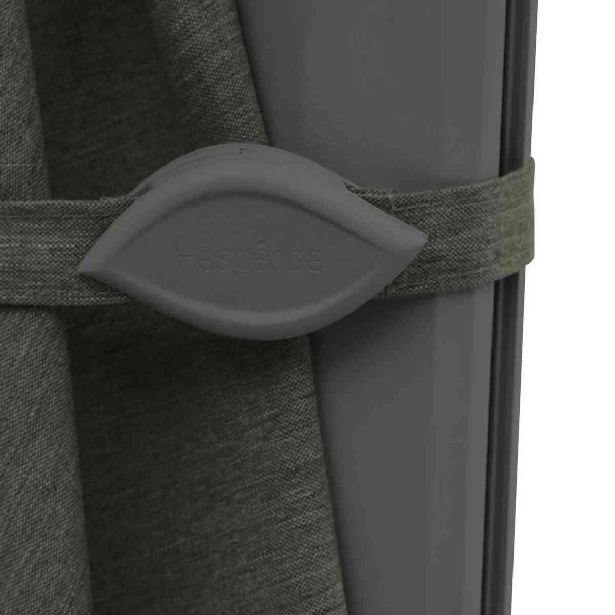 HESPERIDE Parasol déporté carré Melhia Laurier - 3 x 3 m - Hespéride