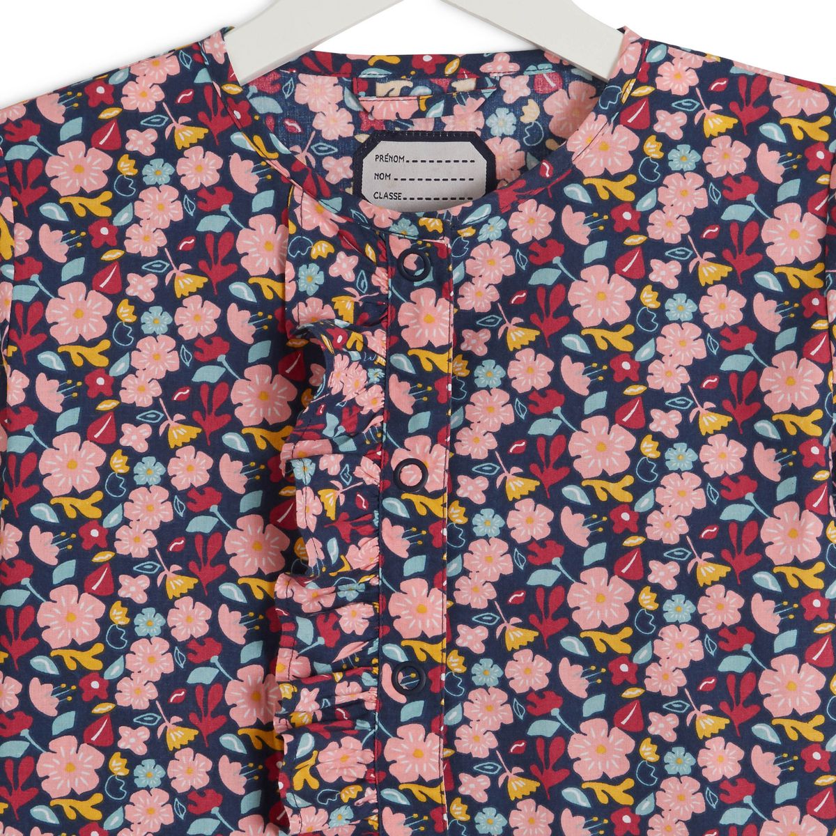 INEXTENSO Tablier en tissus à fleurs fille