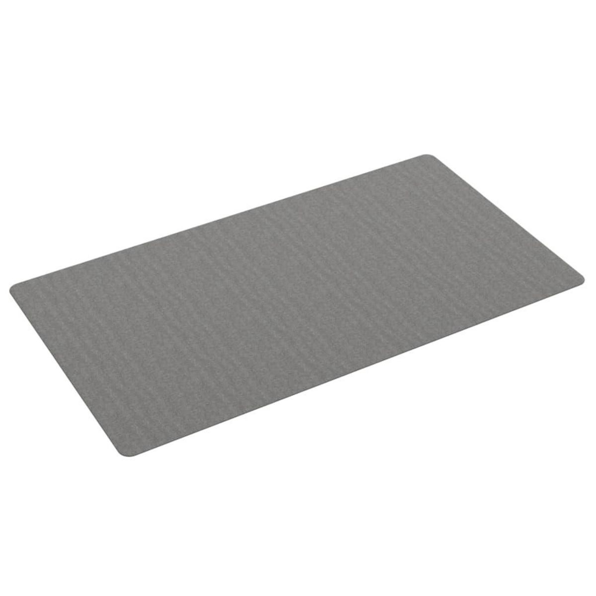 VIDAXL Tapis de couloir gris 100x180 cm