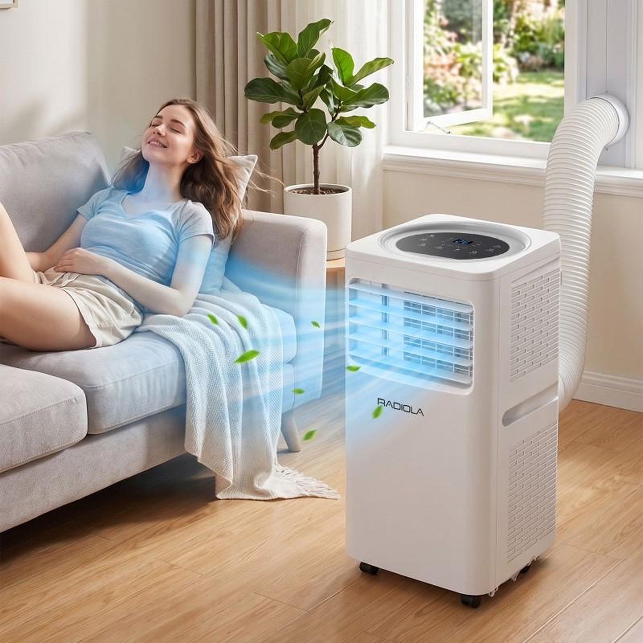 Voir la diapositive 2 : RADIOLA Climatiseur mobile - 12000 btu - r290 - radiola