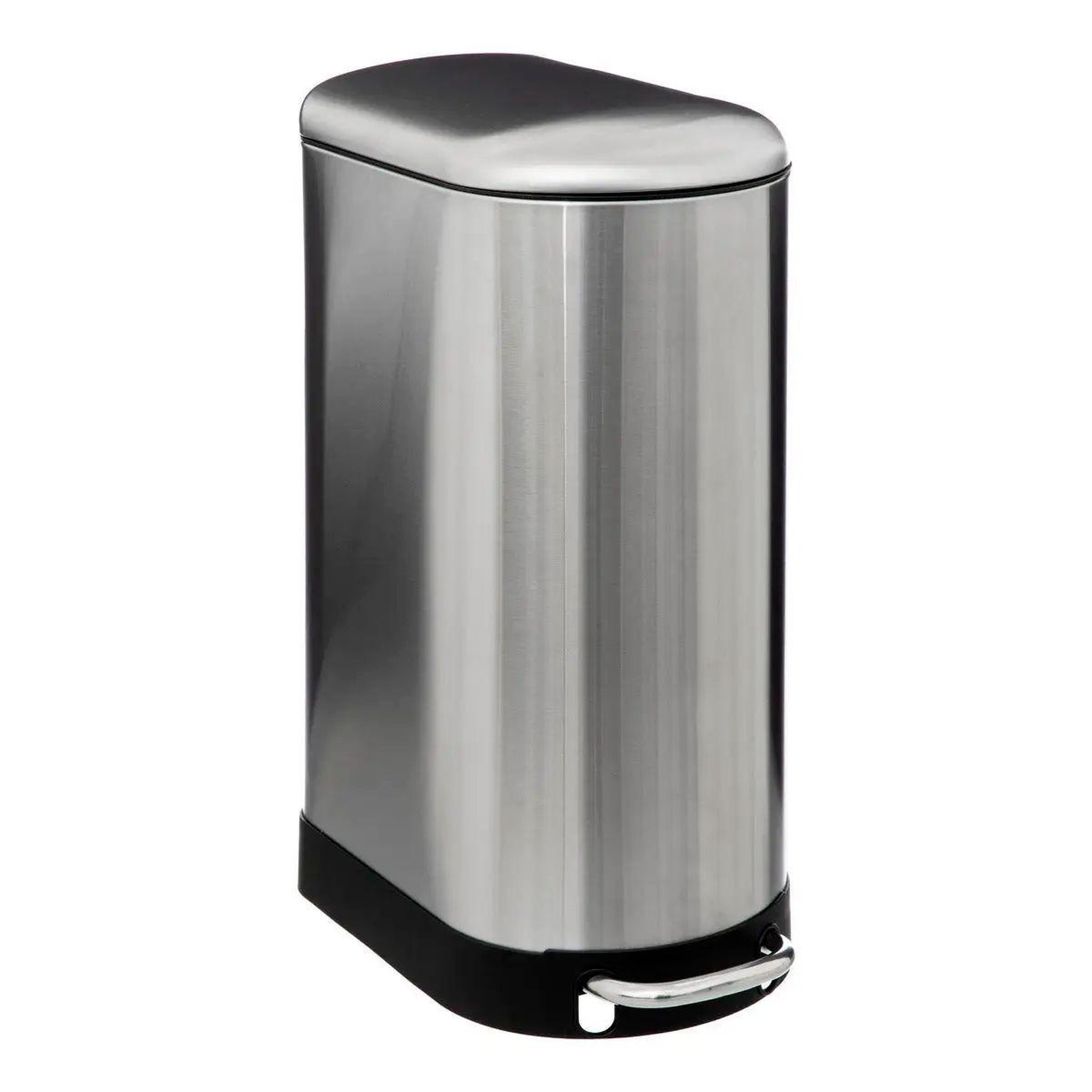 FIVE Poubelle de cuisine fine en inox  ariane  30l argent
