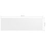 Voir la diapositive 6 : VIDAXL Ecran de balcon Blanc 120x400 cm Tissu Oxford
