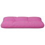 Voir la diapositive 5 : VIDAXL Coussin de palette rose 80x40x12 cm tissu