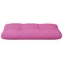 Voir la diapositive 5 : VIDAXL Coussin de palette rose 80x40x12 cm tissu