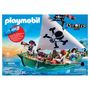 Voir la diapositive 2 : PLAYMOBIL 70151 - Pirates - Chaloupe des pirates avec moteur submers