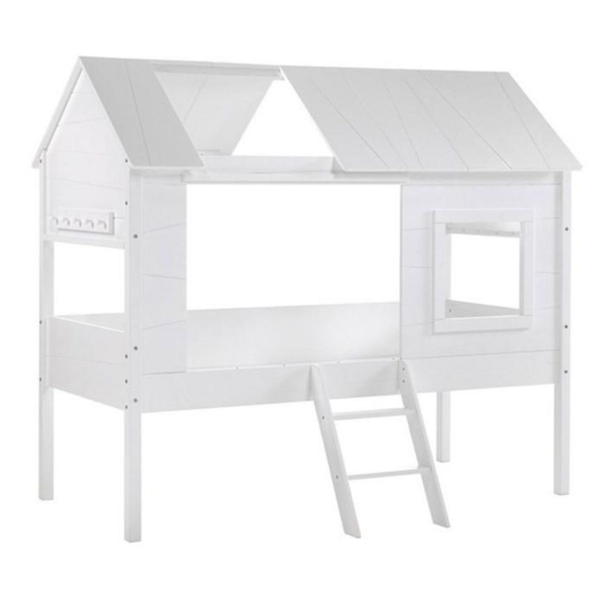 Paris Prix Lit Cabane Enfant  Charlotte  90x200cm Blanc