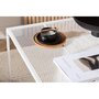Voir la diapositive 6 : Paris Prix Table Basse en Métal  Netz  80cm Blanc