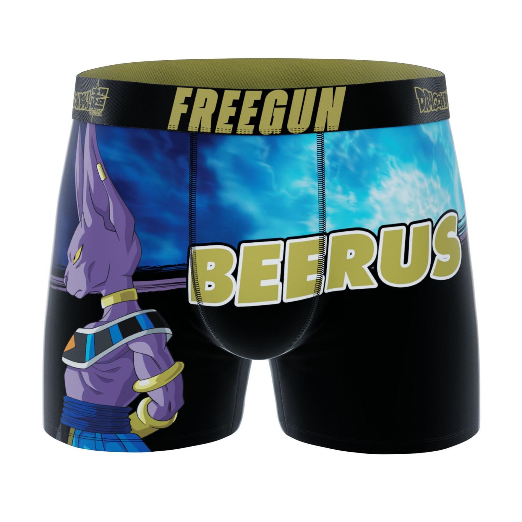 Voir la diapositive 5 : FREEGUN Lot de 3 boxers homme dragon ball super
