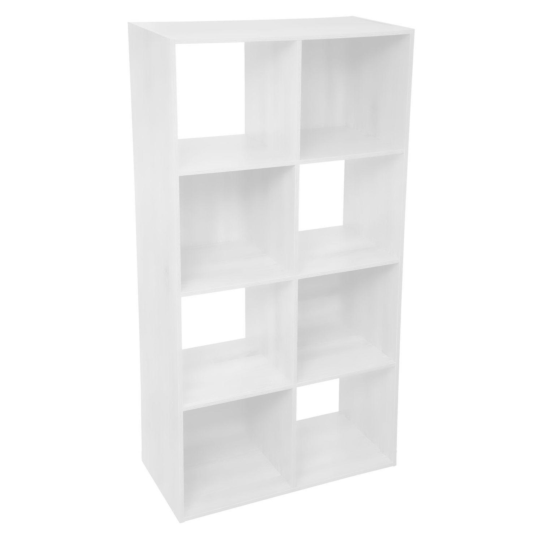 FIVE Etagère cube design Mix'n modul. Coloris disponibles : Marron, Gris, Blanc