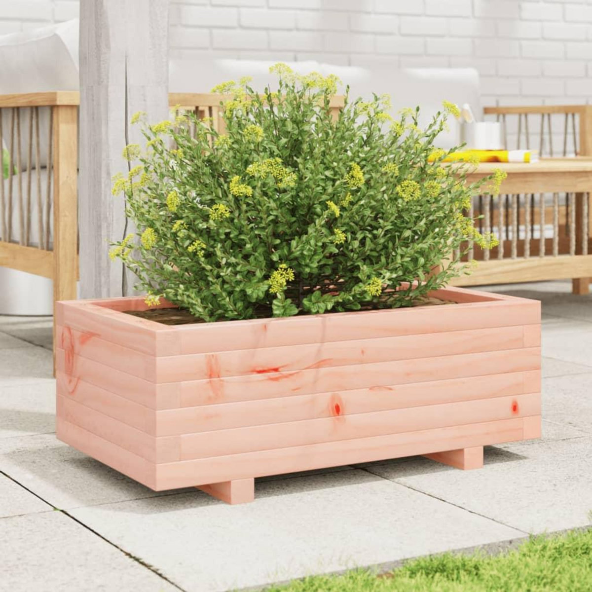 VIDAXL Jardiniere 70x40x26,5 cm bois massif douglas