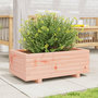Voir la diapositive 3 : VIDAXL Jardiniere 70x40x26,5 cm bois massif douglas