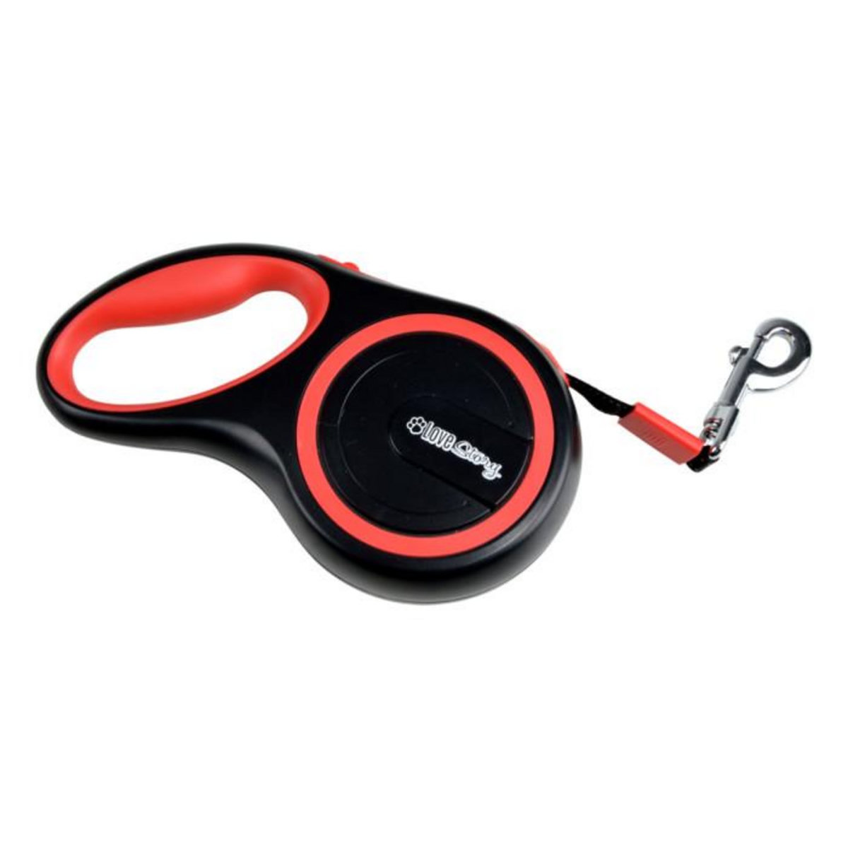 Paris Prix Laisse Rétractable Chien  Résistante  17cm Rouge