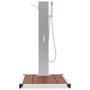 Voir la diapositive 3 : VIDAXL Douche d'exterieur avec receveur de douche WPC Acier inoxydable