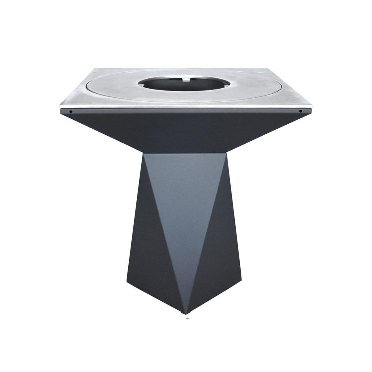 ARTISS DESIGN Brasero G1 Graphite plaque acier carbone - Artiss