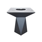 ARTISS DESIGN Brasero G1 Graphite plaque acier carbone - Artiss