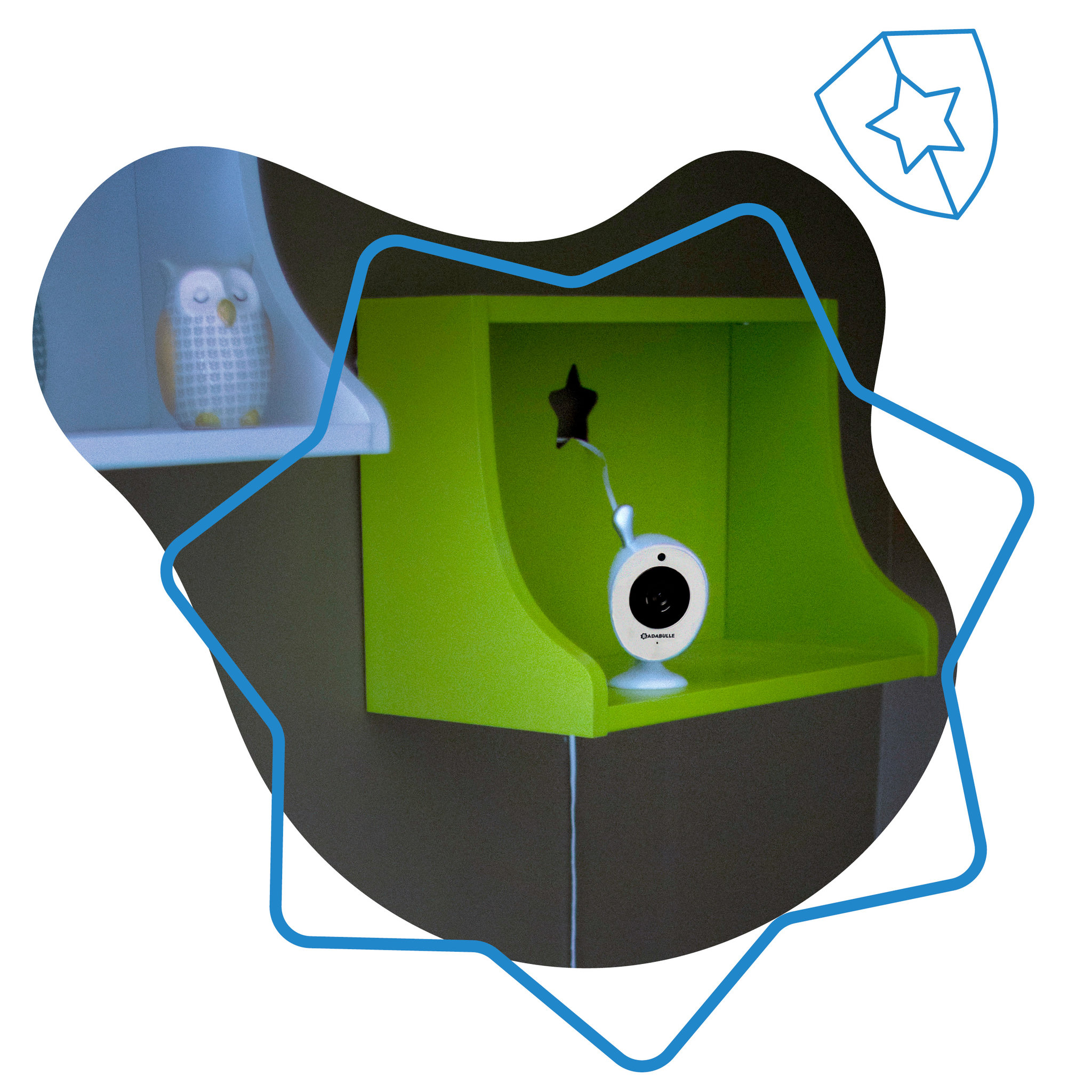 Voir la diapositive 8 : BADABULLE Babyphone baby online vidéo