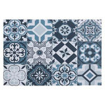 SECRET DE GOURMET Set de Table Design  Mosco  30x45cm Bleu