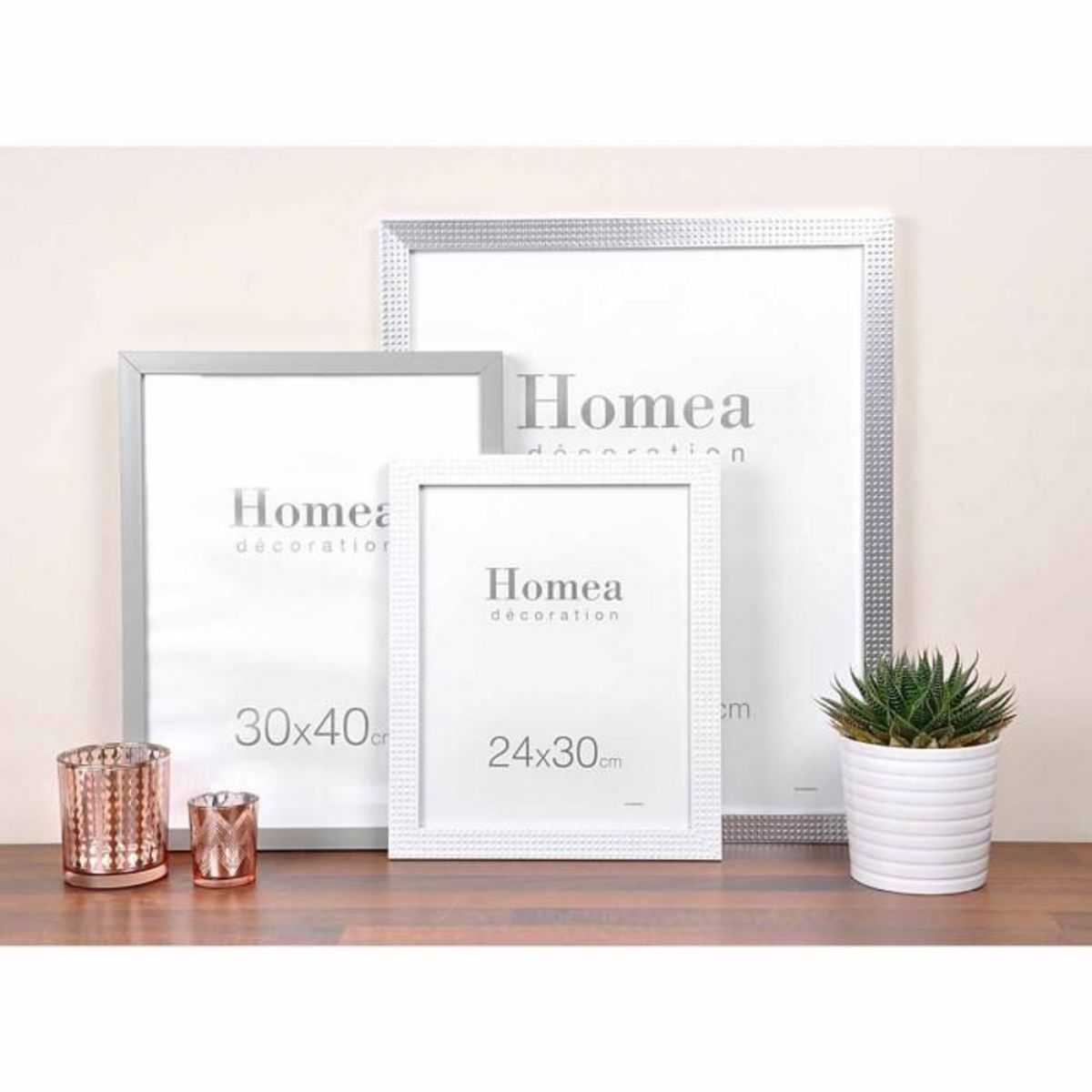 Paris Prix Cadre Photo Déco  Esprit Matière  24x30cm Blanc