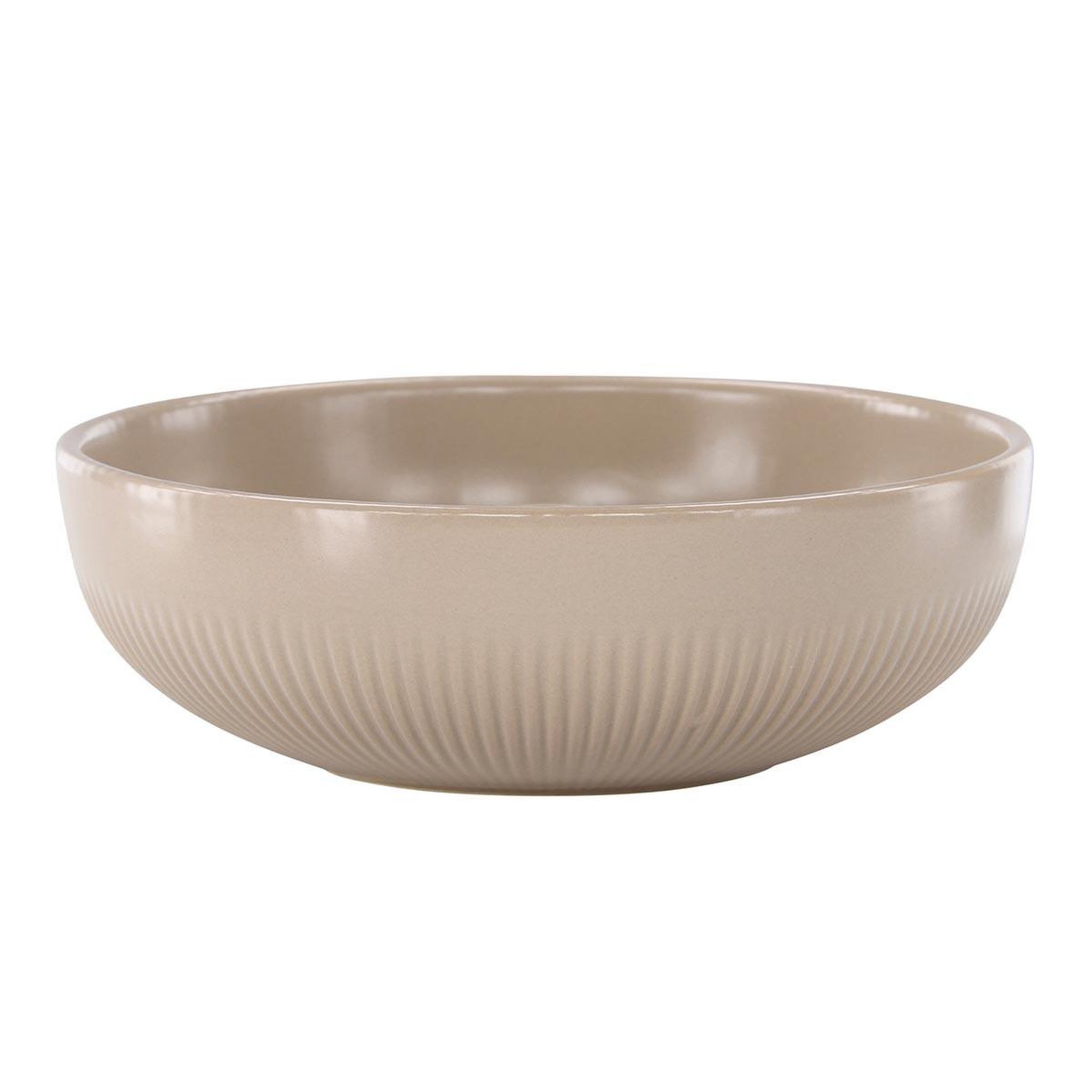 Paris Prix Bougeoir design en céramique  posh  18cm beige