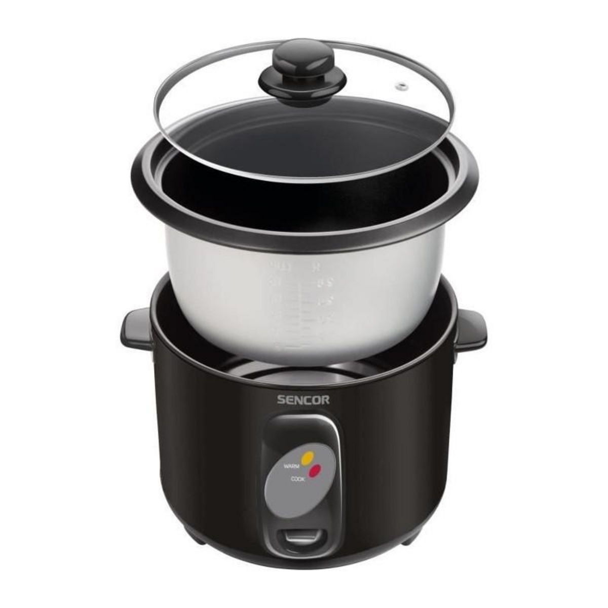 SENCO Cuiseur a riz - SENCOR - SRM 1001BK - 400 W - 1 L - Noir