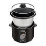 Voir la diapositive 3 : SENCO Cuiseur a riz - SENCOR - SRM 1001BK - 400 W - 1 L - Noir