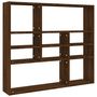 Voir la diapositive 2 : VIDAXL Etagere murale Chene marron 90x16x78 cm Bois d'ingenierie