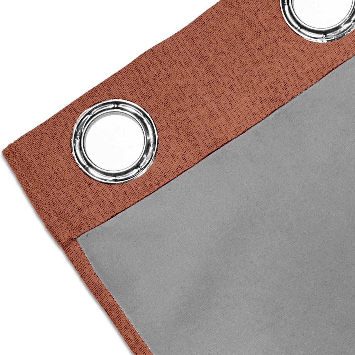 SOLEIL D'OCRE Rideau à oeillets 100% occultant ECLIPSE, par Soleil d'Ocre